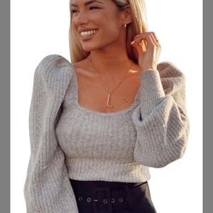 ZARA Wool Blend Knit Sweater